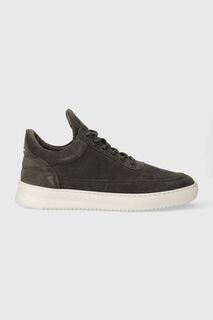 Кроссовки Low Top замшевые Filling Pieces, зеленый