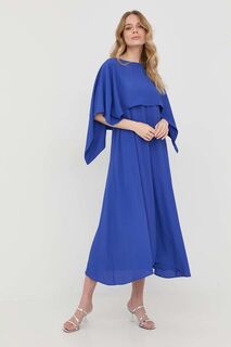 Платье из шелка. Liviana Conti, синий