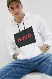 Толстовка HUGO из хлопка Hugo, белый