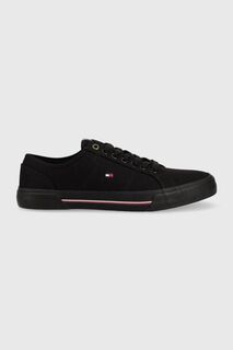 Кроссовки CORE CORPORATE VULC CANVAS Tommy Hilfiger, черный