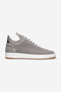 Кроссовки Low Top замшевые Filling Pieces, серый