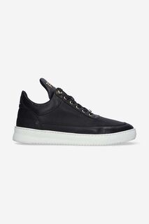 Кожаные кроссовки Low Top Aten Filling Pieces, черный