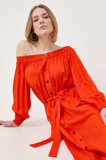Платье Twinset, оранжевый