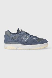 Кроссовки BB550PHC замшевые New Balance, синий