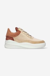 Бархатные кроссовки Low Eva Sky Filling Pieces, коричневый