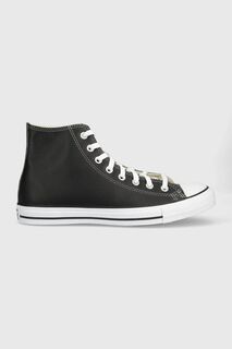 Кожаные ботинки Chuck Taylor All Star Converse, черный