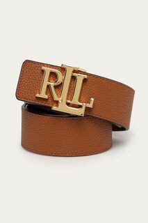 Кожаный ремень Lauren Ralph Lauren, коричневый