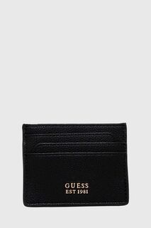 Чехол для карт «Угадай» Guess, черный