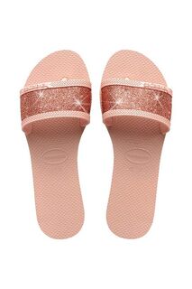 Шлепанцы YOU ANGRA GLITTER Havaianas, розовый