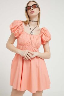 Платье Abercrombie &amp; Fitch, оранжевый