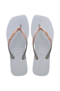 Шлепанцы SQUARE GLITTER Havaianas, серый