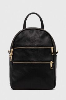 Кожаный рюкзак Answear Lab, черный