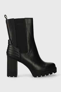 Ботильоны PLATFORM CHELSEA BOOT LTH WN Calvin Klein Jeans, черный