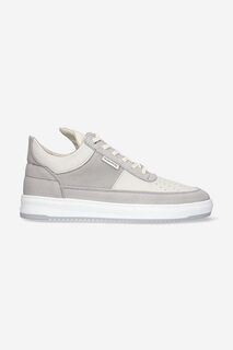 Кожаные кроссовки Low Top Game Filling Pieces, серый