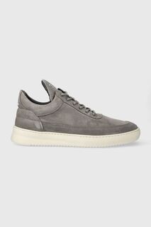 Кроссовки Low Top замшевые Filling Pieces, серый