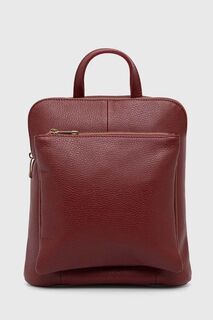 Кожаный рюкзак Answear Lab, красный