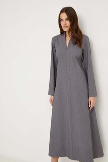 Платье из шерсти Answear Lab, серый