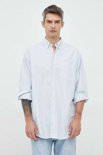 Хлопковая рубашка Polo Ralph Lauren, белый
