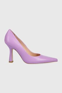 Кожаные туфли POINTY LEONIE HANNE на высоком каблуке Liu Jo, фиолетовый