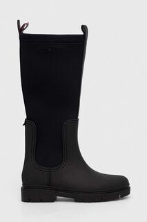 Ботинки ESSENTIAL TOMMY RAINBOOT Tommy Hilfiger, черный