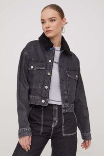 Джинсовая куртка Karl Lagerfeld, серый