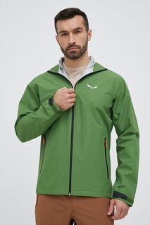 Куртка Puez Aqua 4 PTX 2,5 л для активного отдыха Salewa, зеленый
