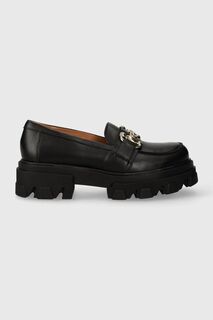 Кожаные мокасины Vloglola Charles Footwear, черный