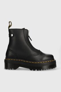 Доктор Martens Jetta кожаные ботильоны Dr. Martens, черный