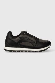 Кроссовки Orbite Sneaker Fx Tumbled Lth Trussardi, черный