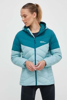 Пуховая спортивная куртка Tundra Jack Wolfskin, бирюзовый