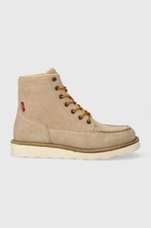 Замшевые ботильоны DARROW CHUKKA S Levi&apos;s, коричневый Levis