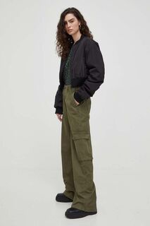 Хлопковые брюки BAGGY CARGO Levi&apos;s, зеленый Levis