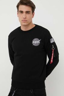 Свитер космического корабля Alpha Industries, черный