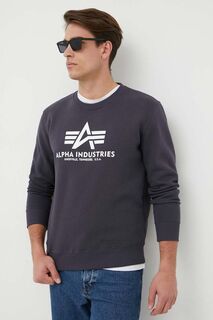 Базовый свитер Alpha Industries, темно-синий