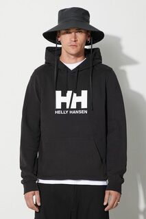 Худи с логотипом HH Helly Hansen, черный