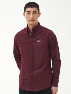 Рубашка International Kinetic с длинным рукавом Barbour, бордо