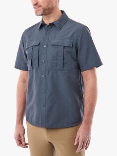 Рубашка Pioneer с коротким рукавом Rohan, синяя тень