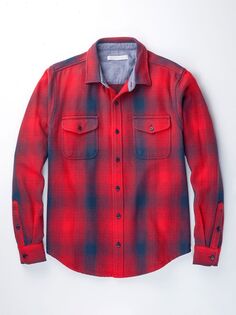 Фланелевая рубашка в клетку Essential Outerknown, красный/мульти