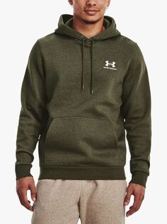 Флисовая толстовка Essential Under Armour, морской зеленый/белый