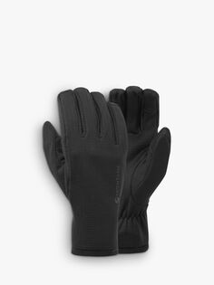 Мужские перчатки из эластичного флиса Protium Montane, черный