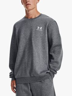 Джемпер Essentials Under Armour, средний хизер/белый