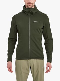 Флисовая куртка Protium на молнии с капюшоном Montane, дуб зеленый