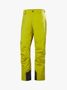 Легендарные утепленные мужские лыжные брюки Helly Hansen, яркий мох