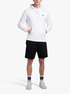 Пуловер с капюшоном Lyle &amp; Scott, белый