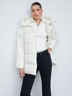 Стеганая куртка Токио Mango, натуральный белый