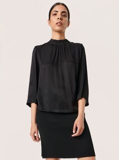 Блуза свободного кроя Obelia Soaked In Luxury, черный