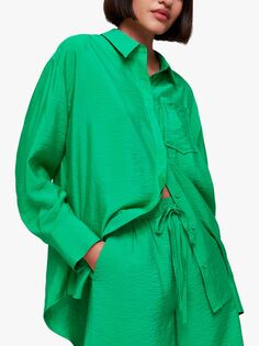 Никола рубашка с длинным рукавом Whistles, зеленый