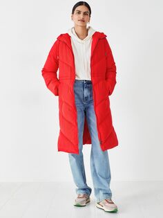 Стеганая куртка средней длины Elci HUSH, ярко-красный