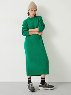 Платье-джемпер миди Dalton HUSH, ярко зеленый