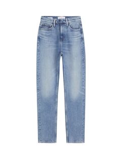 Настоящие узкие джинсы Calvin Klein, средний синий